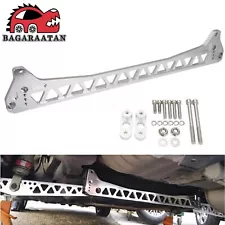 Silver Rear Lower Subframe Brace for 92-95 Honda Civic EG 94-01 Acura Integra