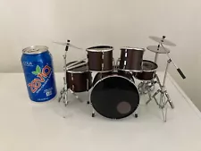 Miniature Wood Drum Set, Drums Kit