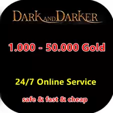 Dark and Darkerð¥1.000 - 50.000 Gold Coins⭐Skull Key Cheap Safe Fast New Wipeð