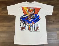 Vintage Superman Dale Earnhardt Jr Nascar Tee(1999s)Warner Bro New W/Tag Size L