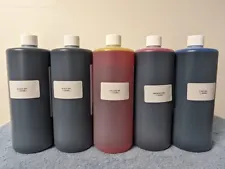 5 LITER REFILL BULK DYE INK COMPATIBLE FOR EPSON / BROTHER PRINTERS 5000ml CYMK