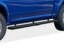 APS Wheel to Wheel Running Boards 6 inches Fit 09-18 Ram Crew Cab 5.5ft Bed