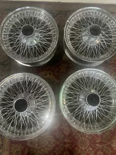 72 Spoke Wire Wheels for a Jaguar