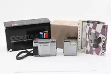 Original Box And Gift Contax T First Generation Silver Carl Zeiss Sonnar 38Mm F2