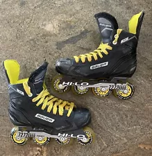 Bauer RS Hi Lo Inline Hockey Skates Roller Blades Youth Size 6 (US 7.5)