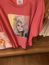 Dolly Parton T Shirt Pink , Size Xl