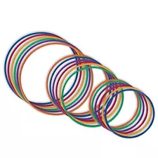 No-Knott Hoops Easy Pack. Heavy Duty, Institutional Quality Hoops for Hula, E...