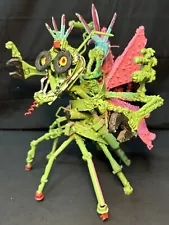 Unique One Of A Kind Pink And Green Metal Steampunk Sculpture