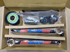 Old School Style Bmx Crank Set Skyway Style 175mm with American B/B