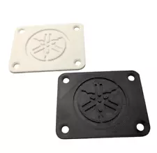 3D Printed Black Bass Drum Plate for Yamaha Recording/Stage/Tour-Style Mount