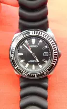 RARE Seiko Diver Black Samurai Watch - 1st Gen SNM011 Black Samurai 7S35-00B0