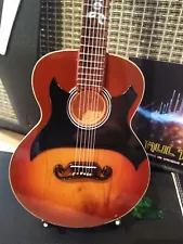 JOHNNY CASH J-200 Acoustic 1:4 Scale Replica Guitar ~New~