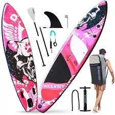 Inflatable Paddleboard Board 6 Inch Thick Surfboard Surf R1W8