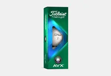 "Titleist RCT" AVX Golf Balls (3) Sleeve Mevo+ Trackman Skytrak Golf Simulator