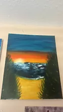 Bob Ross , oil painting