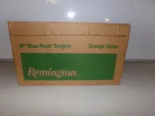 Vintage Remington 90 Blue Rock Orange Dome Clay Skeet Shooting Targets New!!!!