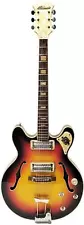 ORLANDO MATSUMOKU GIBSON LAWSUIT ES-335 COPY VINTAGE 60s-70s HOLLOW GUITAR MIJ