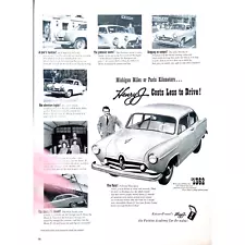 1951 Henry J Classic Car Print Ad Kaiser-Frazer Cost Less to Drive 11x14