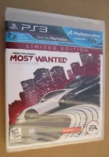 SEALED Brand New NEED FOR SPEED Most Wanted Limited Edition PS3 Sony Playstation