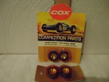 Three (3) PAIR! COX #3274 SUPER SLICKS - 7/8 X 3/8 threaded. 1/32 or 1/24