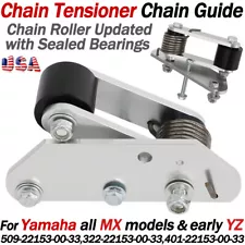 Chain Tensioner Chain Guide For Yamaha MX100 MX 250 125 YZ125 250 SC TT500 DT2MX