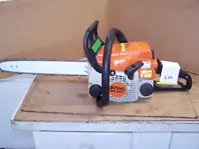 STIHL MS 180 C CHAINSAW WITH NEW 16 INCH BAR AND NEW CHAIN