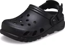 CROCS UNISEX 208776-001 DUET MAX II CLOG_BLACK-SIZE M11 NEW