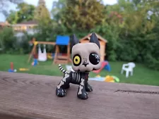 Littlest Pet Shop OOAK Custom "Skull & Bones" Great Dane