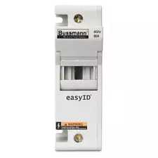 BUSSMANN CH60J3I Fuse Block,31 to 60A,Class J,3 Pole 49ZU24