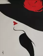 Rouge Kiss : Rene Gruau : Quality Art Print Suitable for Framing