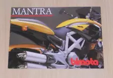 BIMOTA MANTRA Ducati ENGINE Motorcycle Sales Brochure c1995 #GOG