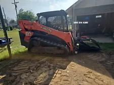 20219 Kubota SVL95-2 Open cab Joystick Skid Steer Loader 96HP 2538.9Hrs Used