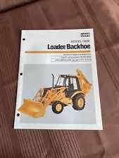 Case 580K Loader Backhoe Dealer Sales Brochure JI Case