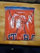 Houston Astros Carlos Correa Orange SGA Jersey New But Opened Size XL