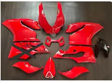 Ducati Panigale 1199 Fairing kit Plastics Stock Oem Red Left Right Nosecone 899 (For: 2013 Ducati 1199 Panigale)