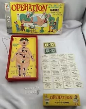 1965 Operation Game by Milton Bradley Complete and Working Very Good Condition