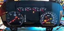 2015 CHEVROLET SILVERADO USED DASHBOARD INSTRUMENT CLUSTER FOR SALE