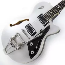 Duesenberg DTV-SS Starplayer TV Silver-Sparkle with hard case electric guitar