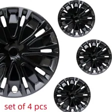 15" Black Wheel Rim Covers HubCaps for TOYOTA CAMRY Corolla 2004-2006 4 PCS