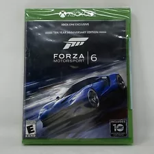 Forza Motorsport 6 Ten Year Anniversary Edition Xbox One Sealed