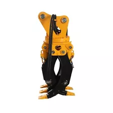 Excavator Hydraulic Grapple Rotating Grab For 4-6 ton Excavator Attachment