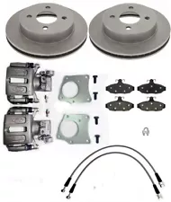 ★ NEW Merkur XR4Ti Rear Disc Brake Kit 258mm / 10" Vented Rotors Ford Sierra ★