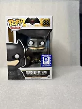 Funko Pop! Heroes Armored Batman vs Super Man #88 Vinyl Figure DC Exclusive