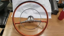 1957 Chevrolet For Bel Air or 210 Original Steering Wheel Orange 57