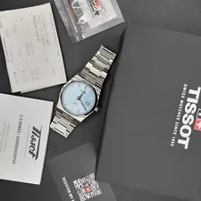 Tissot PRX Powermatic 80 Automatic Ice Blue Watch - T137.407.11.351.00