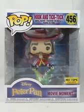 Disney Funko Pop - Hook and Tick-Tock - Peter Pan - Movie Moment - No. 456