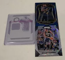 Myles Turner 1/1 Magenta Printing Plate/ Disco Prizm/ Blue Select (3) Card Lot!