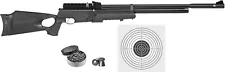 Hatsan AT44PA-10 Pump QES .22 Caliber Air Rifle with Targets and Pellets Bundle