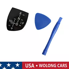 Gear Shifter Knob Panel Cover Sticker Trim Fits for BMW 435i 440i 528i 535i GT (For: More than one vehicle)