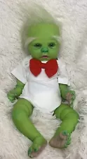 1 Day Sale-Grinch Girl Reborn Baby Doll